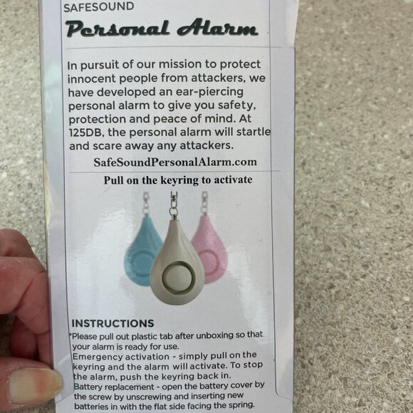 Emergency Alarm for Personal Security, Key Fob Ready! - Picture 2 of 2